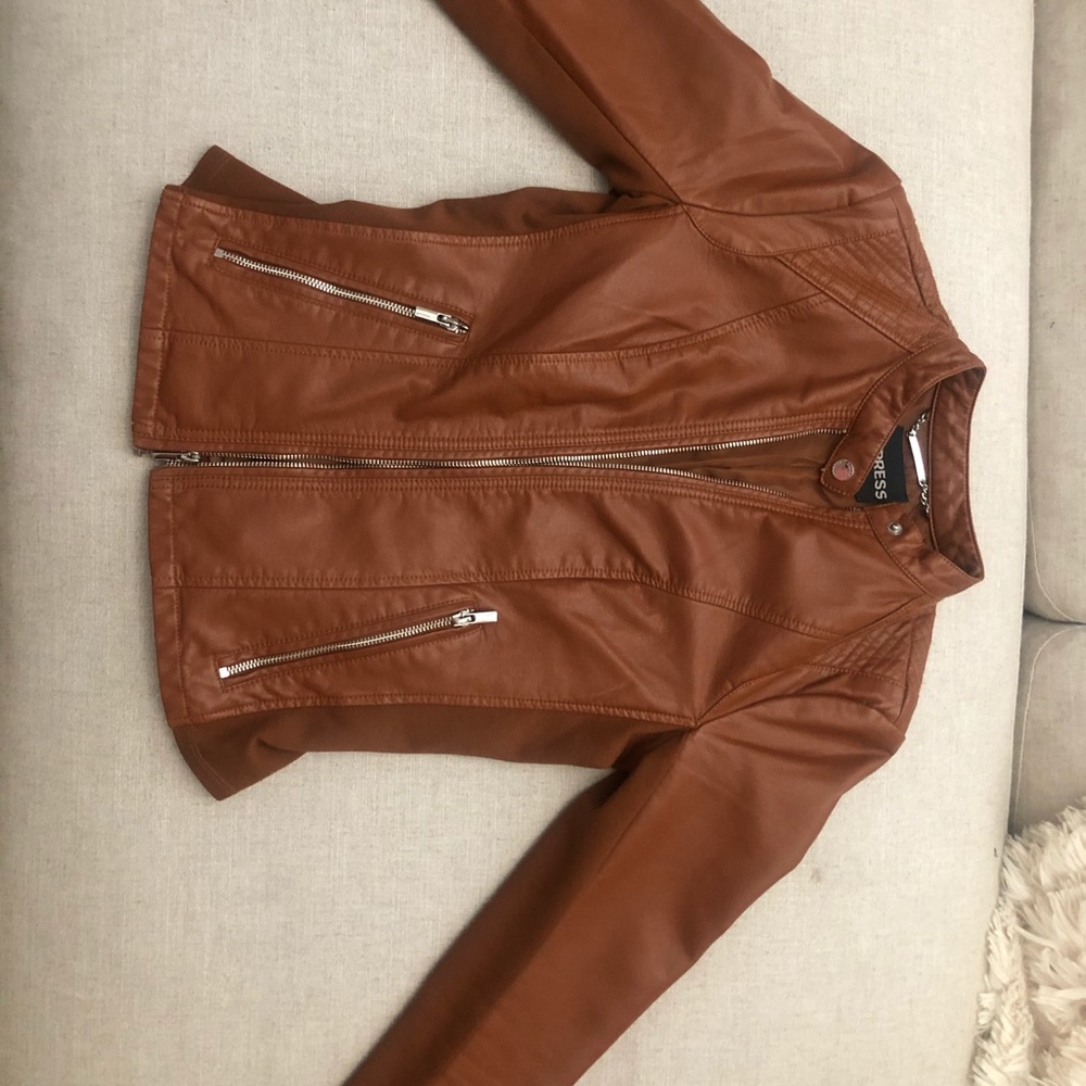 Express Faux Leather Jacket